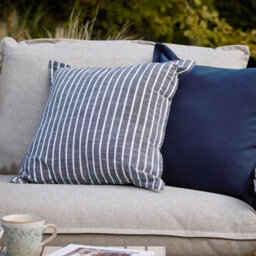 Yard Holmfirth Canvas Outdoor Cushion, Navy, 45 X 45 Cm - thumbnail 6