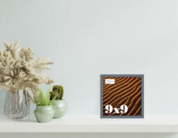9X9 Grey Picture Frame (22.9 X 22.9Cm) Poster, Photo, Artwork, Gallery Wall Or Print - thumbnail 2