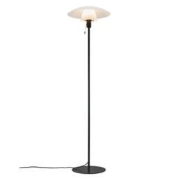 Nordlux Verona Glass Floor Lamp Cord Switch Black,mains - thumbnail 3