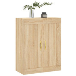 Berkfield Wall Mounted Cabinet Sonoma Oak 69.5X34X90 Cm Engineered Wood - thumbnail 4