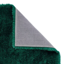 Green Shaggy Rug, Plain Anti-Shed Rug, 80mm Thick Modern Rug, Green Shaggy Rug For Bedroom, & Dining Room-60Cm X 120Cm - thumbnail 6