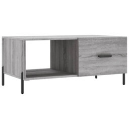 Berkfield Coffee Table Grey Sonoma 90X50X40 Cm Engineered Wood - thumbnail 2