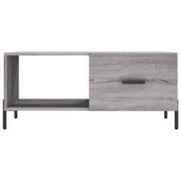 Berkfield Coffee Table Grey Sonoma 90X50X40 Cm Engineered Wood - thumbnail 5