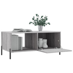 Berkfield Coffee Table Grey Sonoma 90X50X40 Cm Engineered Wood - thumbnail 4