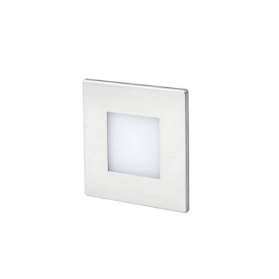 Luminosa Lighting Luminosa Frol Led Outdoor Recessed Wall Light Matt Nickel Ip65 - image 1