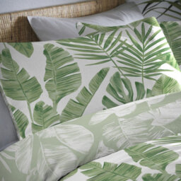 Dreams & Drapes Tahiti Tropical Print Duvet Cover Set - thumbnail 2