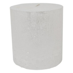 Buttercup Farm Libra Rustica Pillar Candle - Paraffin - L10 X W10 X H10 Cm - Pearl/white - thumbnail 1