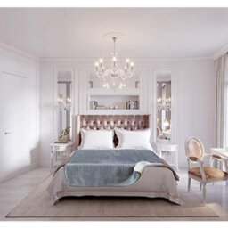 Sweet Dreams Heated Throw Electric Fleece, 9 Heat And 9 Timer Auto Shut Off - Digital Control - Machine Washable - thumbnail 7