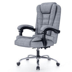 Rattantree Executive Office Chair,reclining Computer Desk Chair With Adjustable Height & Tilt, Heavy Duty Fabric Swivel Chair For Home Office - thumbnail 1