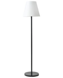 Beliani Outdoor Led Solar Floor Lamp Ip54 Waterproof With Remote, Multi-Colour, 150Cm - thumbnail 2