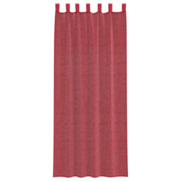 Walplus Voile Curtains With Rod Pockets 2 Pcs Wine Red - thumbnail 4