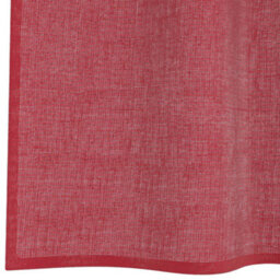 Walplus Voile Curtains With Rod Pockets 2 Pcs Wine Red - thumbnail 6
