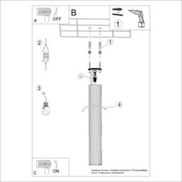 Luminosa Lighting Luminosa Karbon 60Cm Surface Mounted Downlight Taupe 1X Gu10 - thumbnail 9