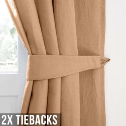 Imperial Rooms Blackout Curtain-Thermal Ready Made Eyelet Curtain (2 Panel) For Living Room Curtain Beige, (W)2.28Mx(L)2.74M - thumbnail 8