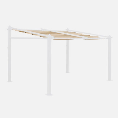 Sweeek - Replacement Canopy Roof For 3X4M Murum Pergola Murum Beige - image 1