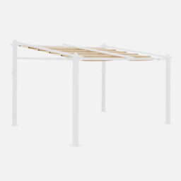 Sweeek - Replacement Canopy Roof For 3X4M Murum Pergola Murum Beige - thumbnail 1