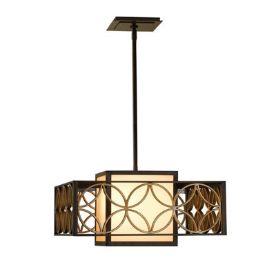 Elegant Heritage Bronze And Gold Chandelier Light With Led E27 Socket