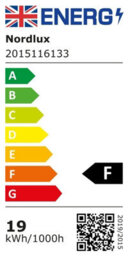 Nordlux Oja Plastic Ceiling Light 3-Level Dimming Silver,mains Led - thumbnail 6