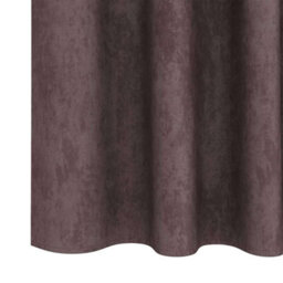 Berkfield Curtain With Curtains 2 Pcs Brown 140 X 140 Cm Velvet - thumbnail 5