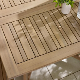 Furniturebox Stowaway Wooden 4 Seater Garden Table & Chairs - Compact Foldable Garden Table & Chairs, Folding Patio Dining Set - thumbnail 5