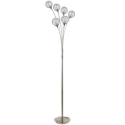 Pagazzi Lighting Pagazzi Orinoco 180Cm Polished Chrome Floor Lamp - thumbnail 1