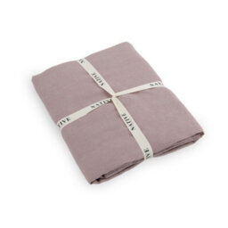 Native Natural Blush Pink Single 100% Linen Fitted Sheet (90X190Cm) - thumbnail 2