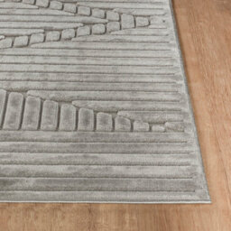 Livabliss Le Mans-Modern Grey 3D High & Low Pile Textured In- & Outdoor Rug 160 X 220 Cm Easy Care, Non Shedding - thumbnail 5