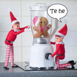 Elves Behavin Badly Christmas Naughty Elf Elfie And Elvie Red 30Cm 2 Pack - thumbnail 5