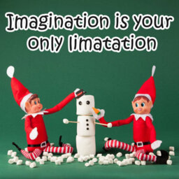 Elves Behavin Badly Christmas Naughty Elf Elfie And Elvie Red 30Cm 2 Pack - thumbnail 4