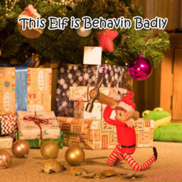 Elves Behavin Badly Christmas Naughty Elf Elfie And Elvie Red 30Cm 2 Pack - thumbnail 6