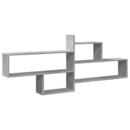 Berkfield Wall Shelf Concrete Grey 167.5X18X68 Cm Engineered Wood - thumbnail 2