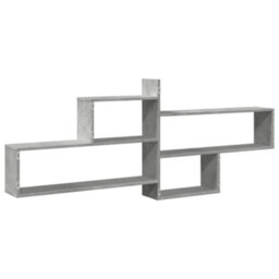 Berkfield Wall Shelf Concrete Grey 167.5X18X68 Cm Engineered Wood - thumbnail 6