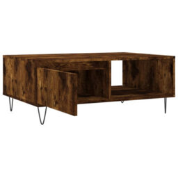 Berkfield Coffee Table Smoked Oak 90X60X35 Cm Engineered Wood - thumbnail 6