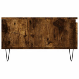 Berkfield Coffee Table Smoked Oak 90X60X35 Cm Engineered Wood - thumbnail 7
