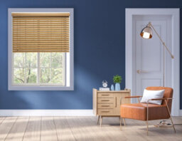 Lister Cartwright 50mm Woodgrain Fauxwood Venetian Blinds Windows Easy Fit Child Safety (Oak, 195 Cm Width X 160 Cm Drop) - thumbnail 4