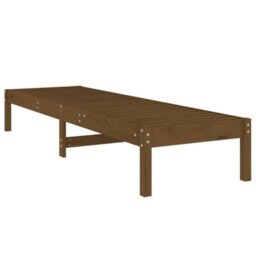 Walplus Sun Lounger Honey Brown 199.5X60X74 Cm Solid Wood Pine - thumbnail 7