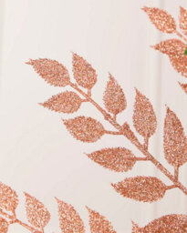 WeRChristmas 73 Cm Rose Gold Leaf Christmas Decoration Spray - thumbnail 5