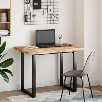 Berkfield Versatile Desk Top Oil Finished 100X70X4 Cm Solid Wood Acacia