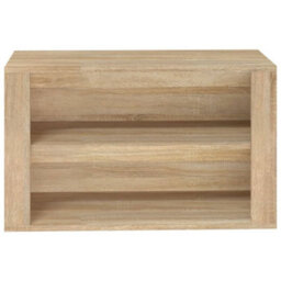 Berkfield Shoe Rack Sonoma Oak 75X35X45 Cm Engineered Wood - thumbnail 5
