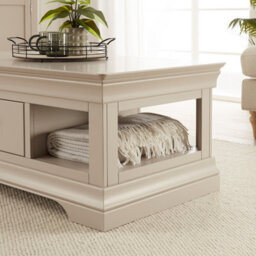 The Furniture Market Wilmslow Grey 1 Drawer Coffee Table - thumbnail 4