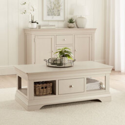 The Furniture Market Wilmslow Grey 1 Drawer Coffee Table - thumbnail 5