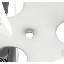 Luminosa Lighting Luminosa Filippo Spot Light 3 Light Led Triangular 5W 3000K, 1300Lm, Matt White/polished Chrome - thumbnail 9