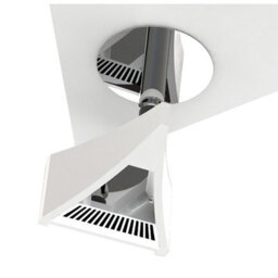 Luminosa Lighting Luminosa Filippo Spot Light 3 Light Led Triangular 5W 3000K, 1300Lm, Matt White/polished Chrome - thumbnail 7