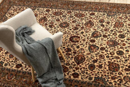 RugsX Wool Carpet Kashqai 4362 103 Flowers, Frame Beige / Claret  67X130 Cm - thumbnail 5