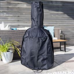 La Hacienda Premium Black Chimenea Cover (H)128Cm (W)22Cm - thumbnail 7