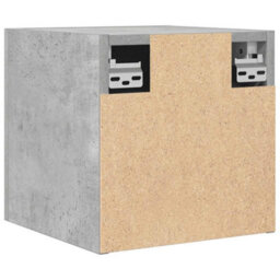 Walplus Wall Mounted Tv Cabinets 2 Pcs Concrete Grey 30.5X30X30 Cm - thumbnail 7