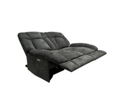 DS Living Torino 1 Seater Recliner Sofa In Grey Or Silver - thumbnail 4