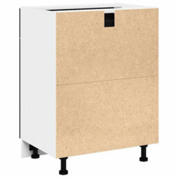 Walplus Drawer Base Cabinet Black Oak 60 X 46 X 81.5 Cm Engineered Wood - thumbnail 6