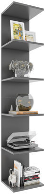 Vcm Wood Wall Shelf Hanging Shelf Shelf Lazas - image 1