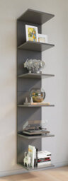 Vcm Wood Wall Shelf Hanging Shelf Shelf Lazas - thumbnail 3